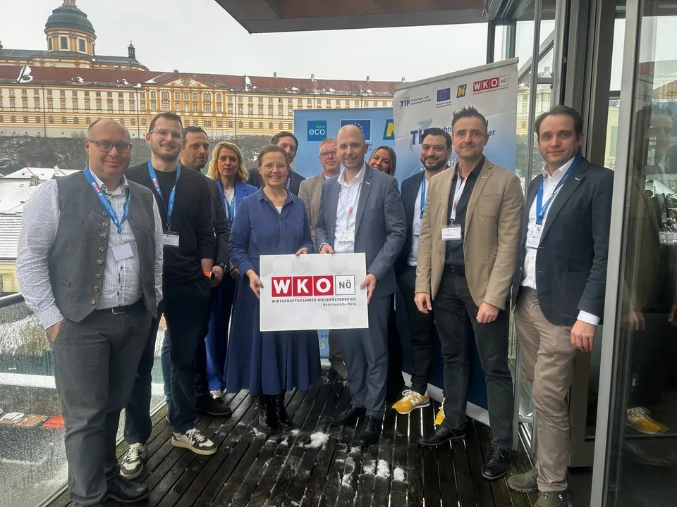 Teilnehmerinnen und Teilnehmer der digitalks der WKO Niederösterreich in Melk